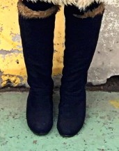 How to style fur vest outfit 16