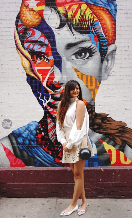 Spring Outfit 2017 - Shoulder Slit Top 1