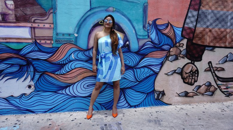 Geometric print Dress Cuddy Studio 2