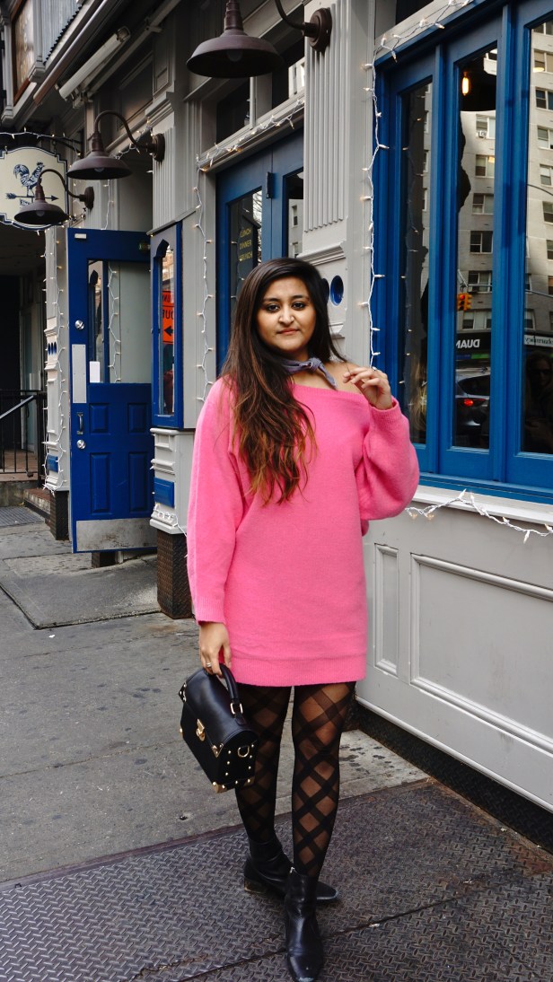 Winter Fashion Trends Bright Sweaters 1