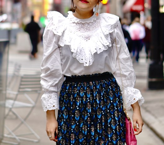 Spring Outfit with Victorian White Shirt 5