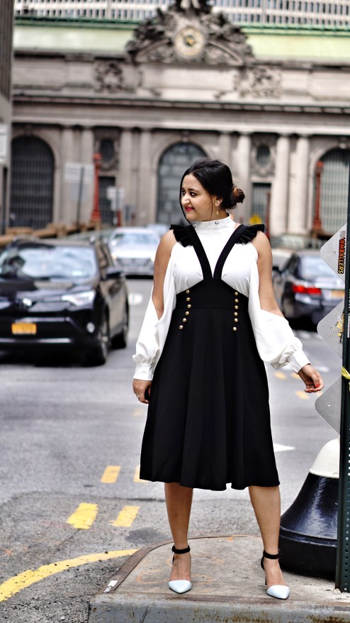 How to wear Pinafore or Overall trend 6