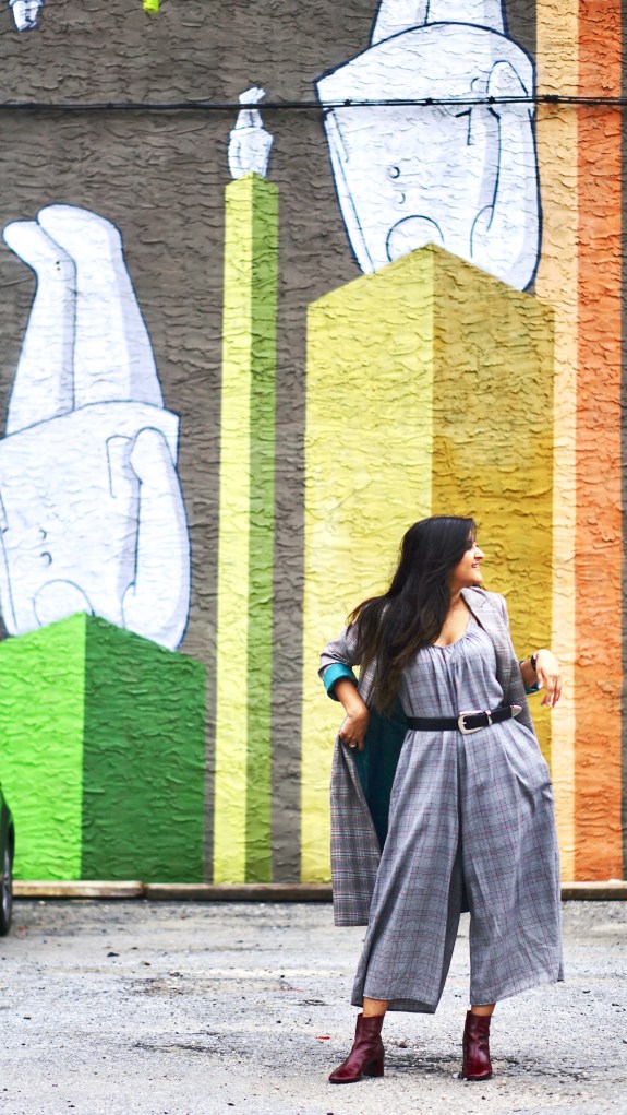 Fall Outfits with Wide Leg Jumpsuit 6