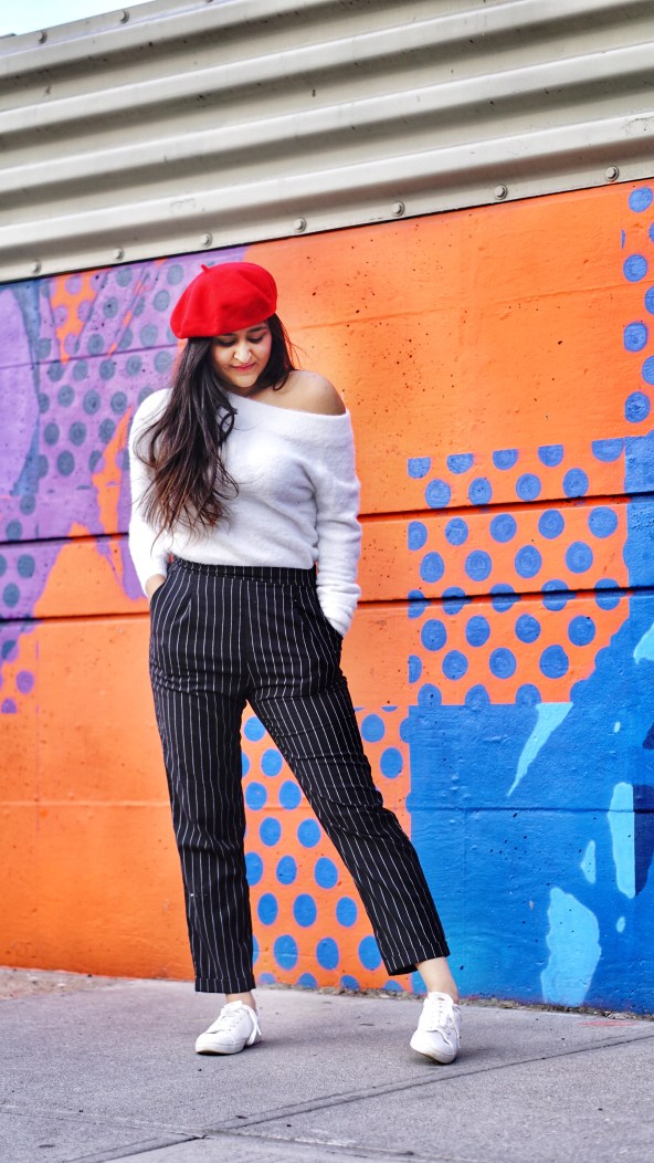 casual chic winter outfit 1