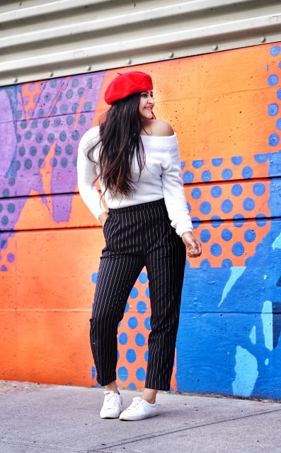 casual chic winter outfit 2