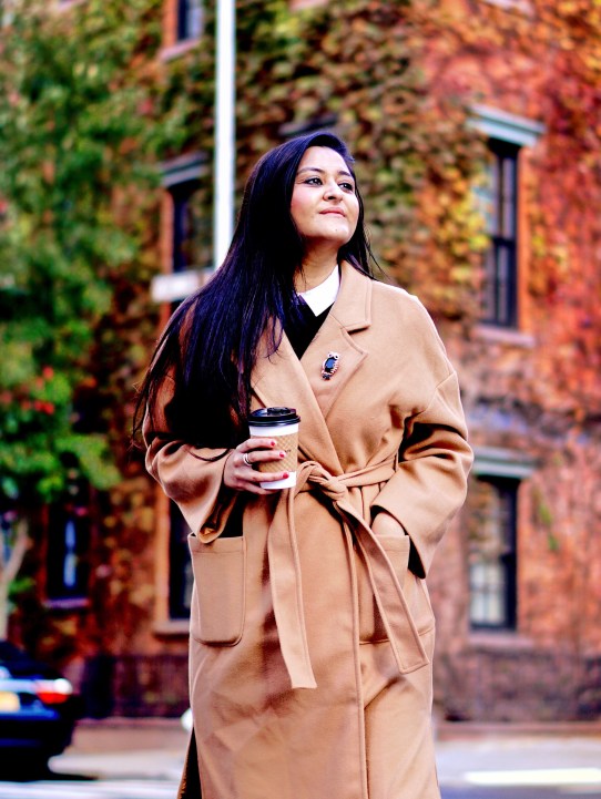 Camel Coat Outfit Ideas 1